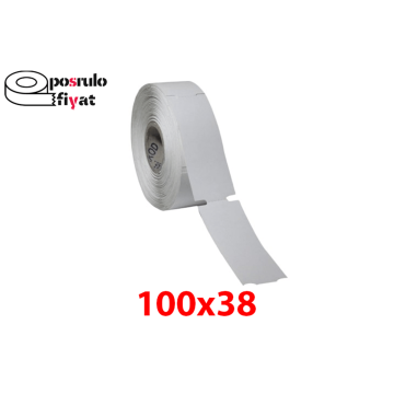 100X38 Raf Etiketi